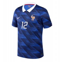 Fotbalové Dres Francie Bradley Barcola #12 Domácí MS 2026 Krátký Rukáv